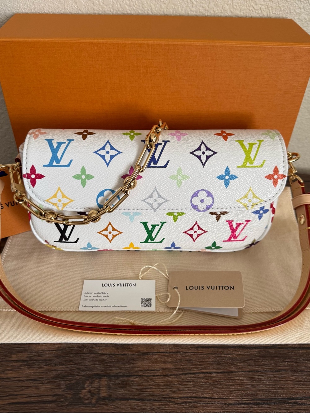 ❌SOLD❌LOUIS VUITTON 2026 Limited Edition Murakami Anniversary Ivy Two Way Bag - Picture 3 of 9